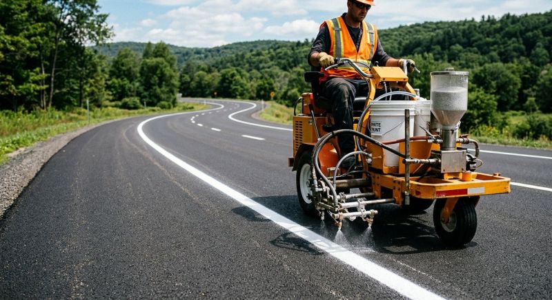 Line Striping Service in Los Angeles, CA