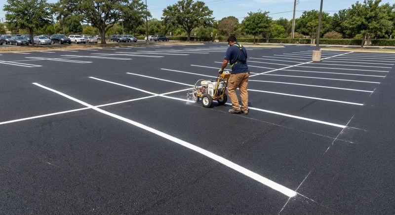 Parking Area Striping in Hilton Head Island, SC
