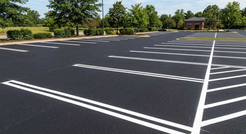 Asphalt Painting in Canton, GA