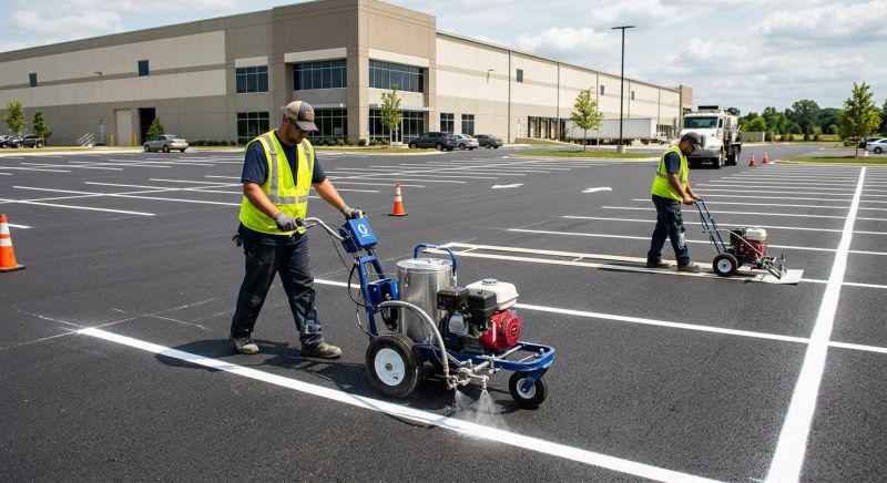 Asphalt Striping in Hilton Head Island, SC