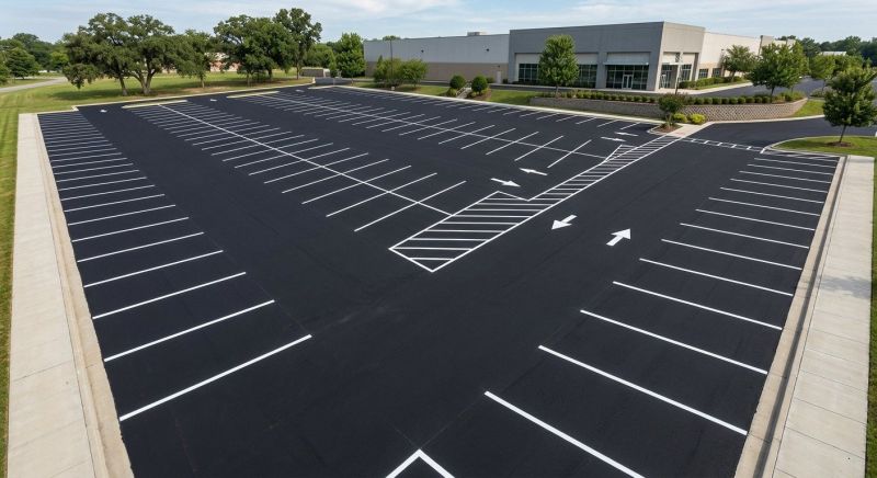 Church Parking Lot Striping in Palm Springs, CA