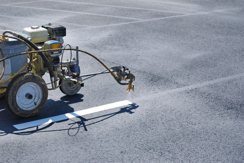 Commercial Asphalt Painting in Acworth, GA