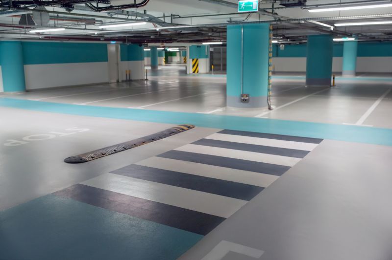 Concrete Parking Lot Striping in Canton, GA
