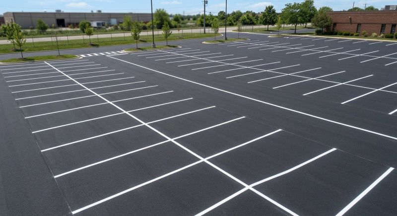Parking Lot Striping in Katy, TX