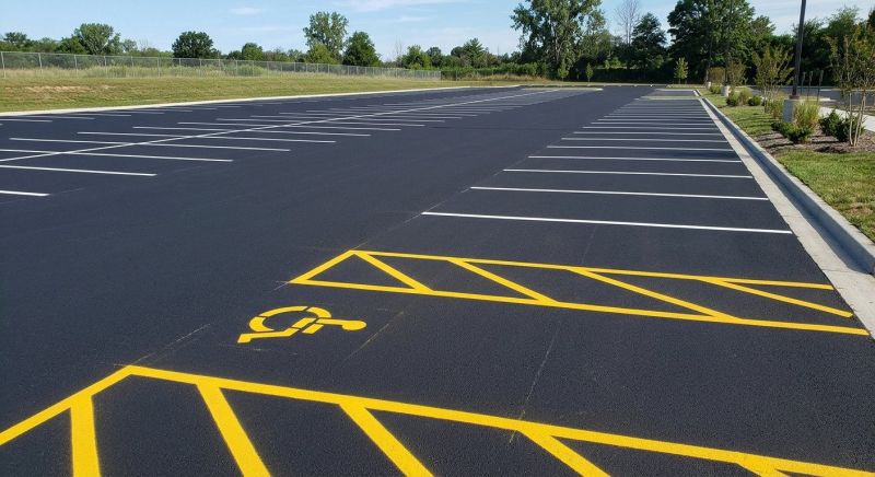 Parking Space Marking in Savannah, GA